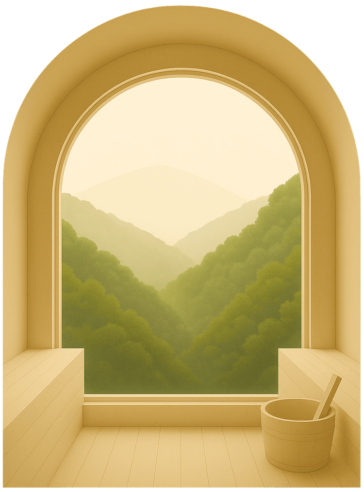 serene sauna